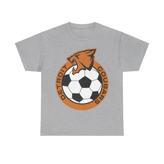 Detroit Cougars NASL Soccer Retro Nostalgic T-shirt