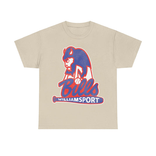 Williamsport Bills Nostalgic Retro Baseball Team T-shirt