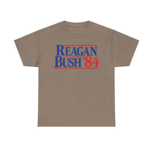 Reagan Bush 1984 Republican Political T-shirt