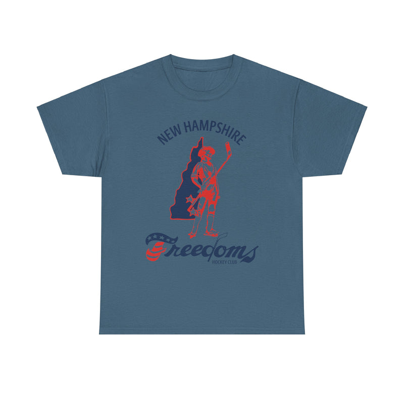 Load image into Gallery viewer, New Hampshire Freedoms Northeastern Hockey League 1978 T-shirt
