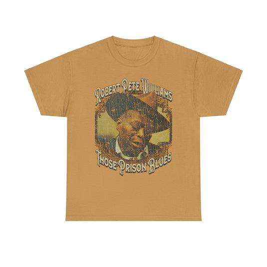 Those Prison Blues 1959 Louisiana Robert Pete Williams Album T-shirt