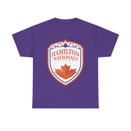 Hamilton Nationals Major League Lacrosse Canada 2011-2013 T-shirt