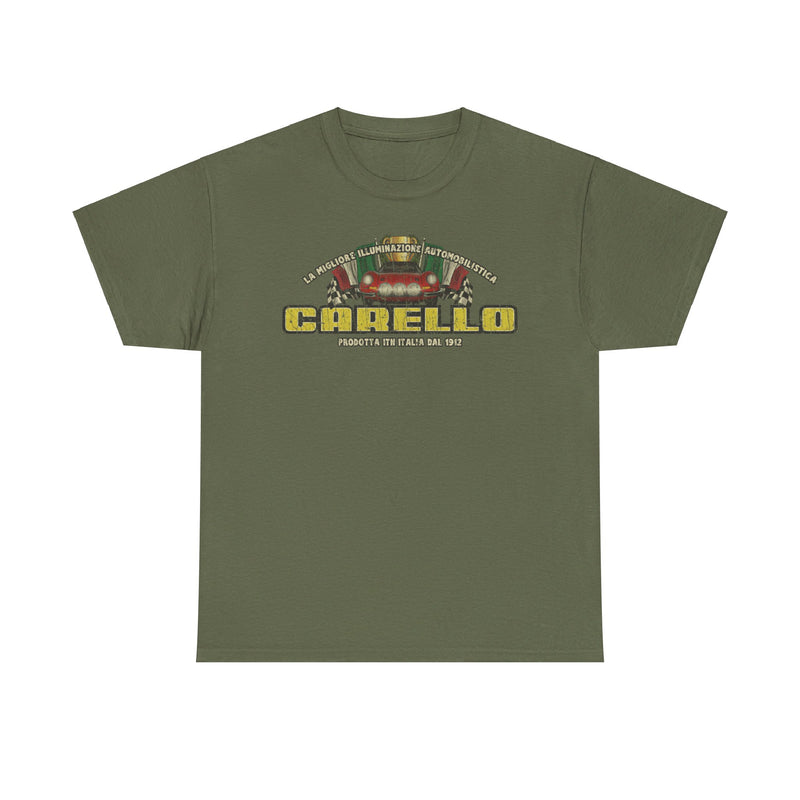 Load image into Gallery viewer, Carello High Performance Lighting 1912 Car T-shirt
