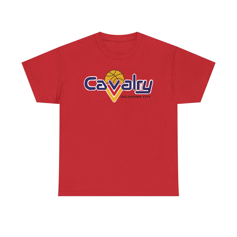 Load image into Gallery viewer, Oklahoma City Cavalry 1990-1997 CBA Basketball T-shirt
