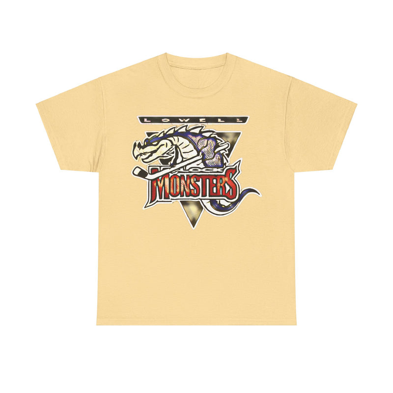 Load image into Gallery viewer, Lowell Lock Monsters Massachusetts Hockey Team T-shirt
