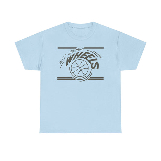 West Virginia Wheels Basketball 1978 All-American Alliance T-shirt