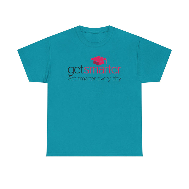 Load image into Gallery viewer, GetSmarter T-Shirt Defunct Online Education Company Get Smarter Every Day Tee
