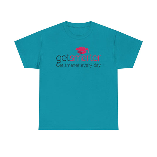GetSmarter T-Shirt Defunct Online Education Company Get Smarter Every Day Tee