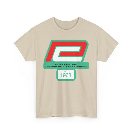 Penn Central Transportation Company Railroad Logo Vintage T-Shirt