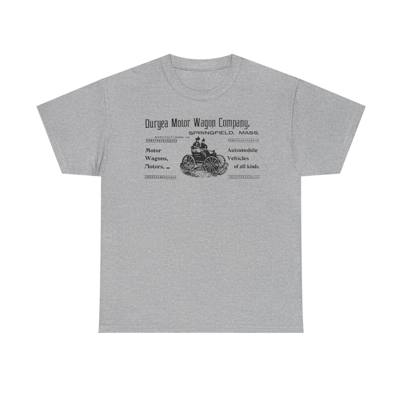 Load image into Gallery viewer, Duryea Motor Wagon Company First American Automobile T-shirt
