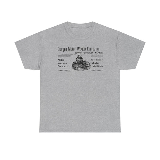 Duryea Motor Wagon Company First American Automobile T-shirt