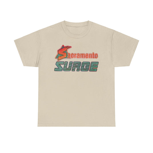 Sacramento Surge Football WLAF California 1991-1992 T-shirt