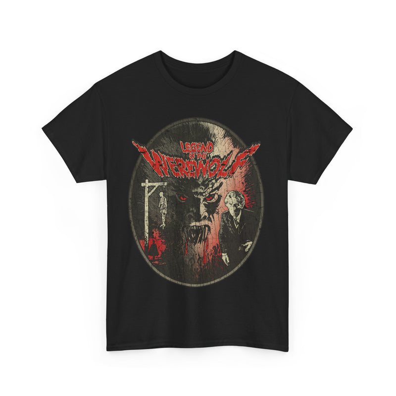 Load image into Gallery viewer, Legend of the Werewolf 1975 British Horror Movie T-shirt
