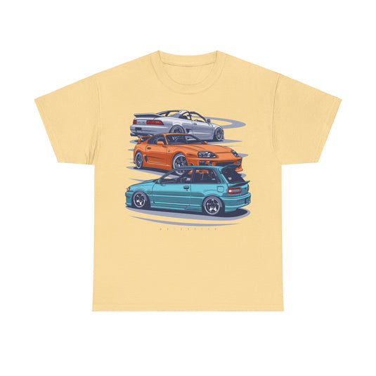 Toyota Starlet Supra MR2 Car T-shirt