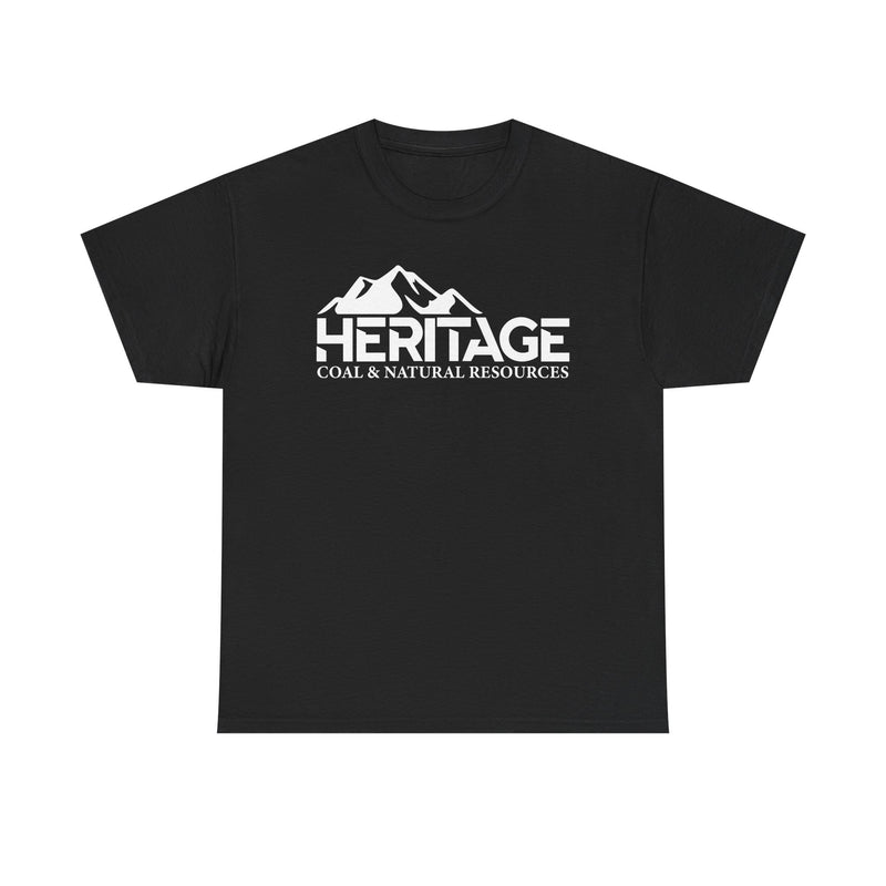 Load image into Gallery viewer, Heritage Coal T-Shirt Defunct Natural Resources Company Bankrupt Logo Tee
