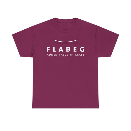 Flabeg Automotive T-Shirt Defunct Glass Company Bankrupt Logo Tee