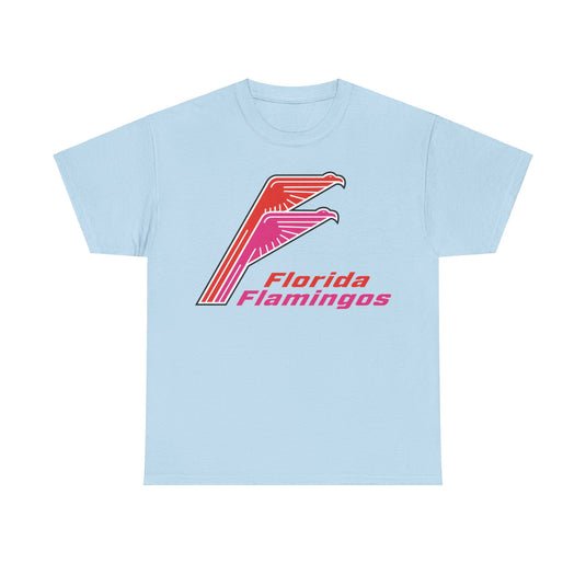 Florida Flamingos Team Tennis Retro Nostalgic T-shirt