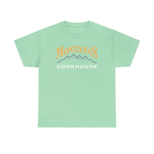Montana's Cookhouse T-Shirt - Restaurant Industry Defunct Logo Tee