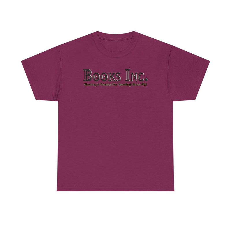 Load image into Gallery viewer, Books Inc T-Shirt Vintage Bookstore Logo Defunct Company Tee

