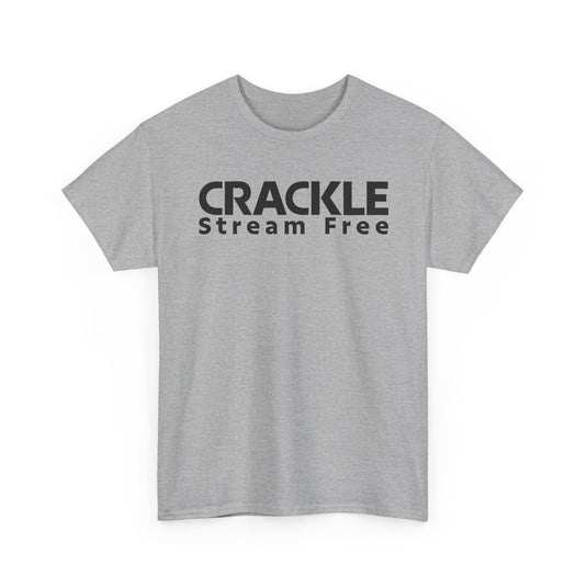 Crackle T-Shirt Defunct Streaming Service Stream Free Entertainment Platform Tee