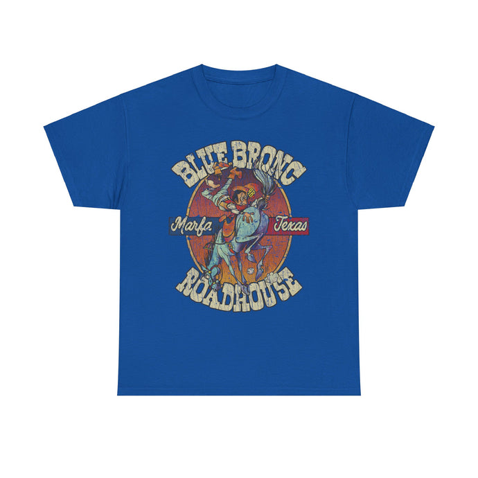 Blue Bronc Roadhouse 1973 Texas Bar T-shirt