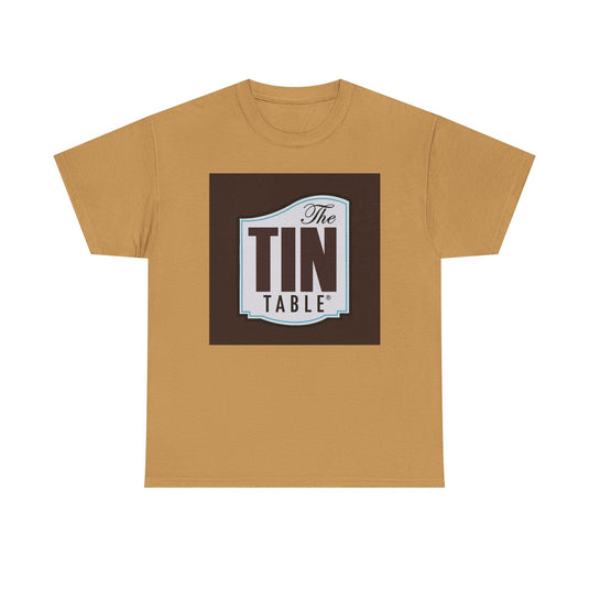 The Tin Table T-Shirt - Restaurant Industry Defunct Logo Tee