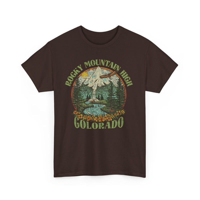 Load image into Gallery viewer, Rocky Mountain High John Denver 1972 Colorado Folk Rock T-shirt
