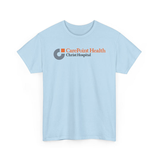 CarePoint Health Logo Jersey City Hospital Graphic T-Shirt Rare Defunct Brand Tee