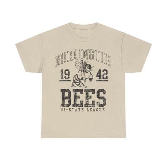 Burlington Bees Iowa Baseball Team T-shirt