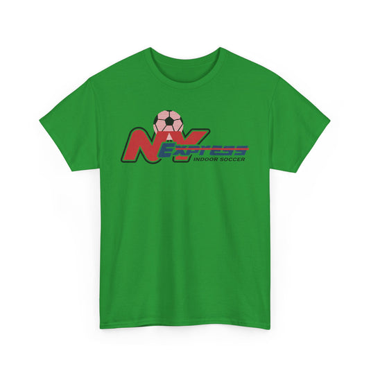 New York Express Major Indoor Soccer League 1986-1987 T-shirt