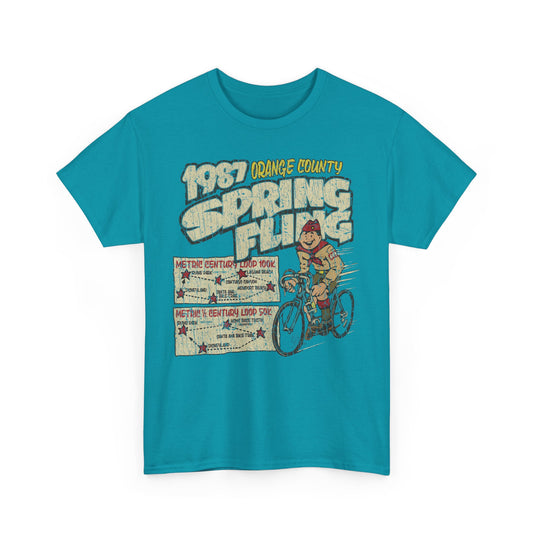 Orange County Spring Fling 1987 Nostalgic T-shirt