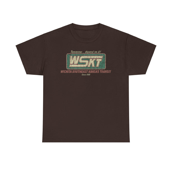 Wichita Southeast Kansas Transit - WSKT 1968 Freight Truck T-shirt