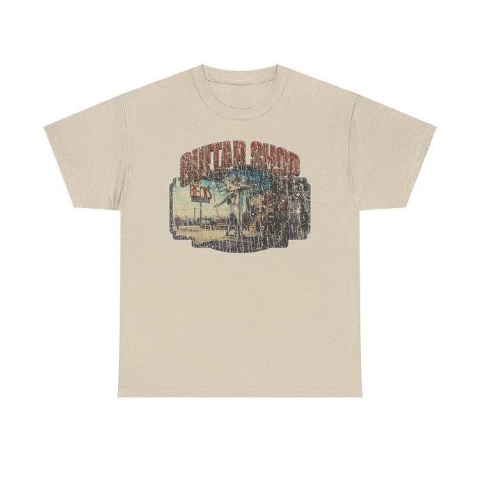 Jeff Becks Guitar Shop 1989 Music Album T-shirt