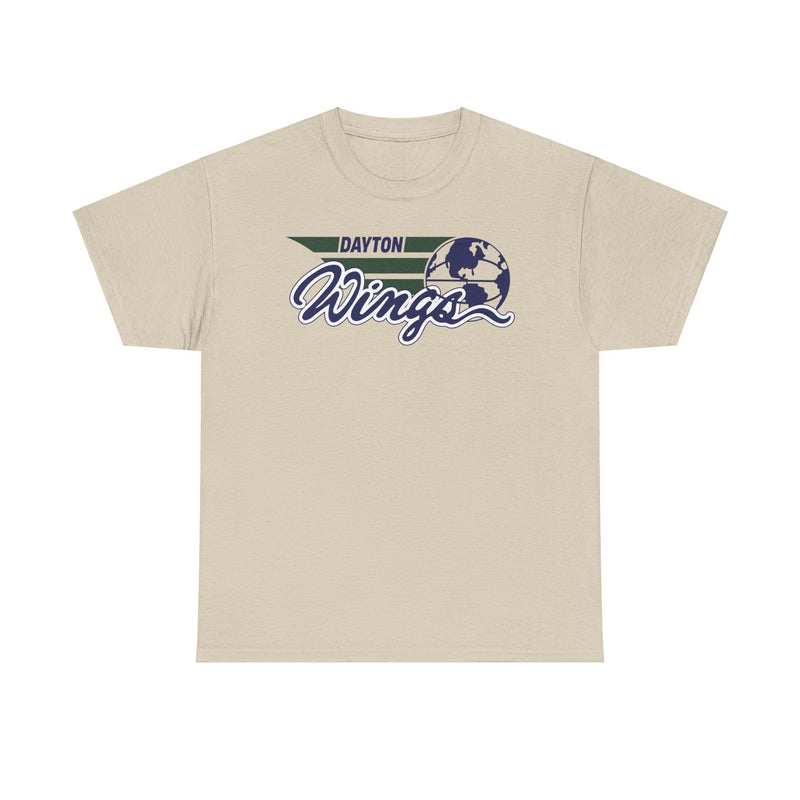 Load image into Gallery viewer, Dayton Wings Ohio World Basketball League 1991-1992 T-shirt
