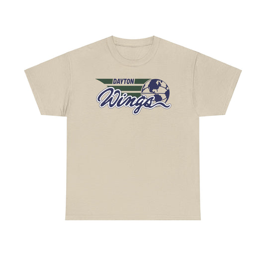 Dayton Wings Ohio World Basketball League 1991-1992 T-shirt