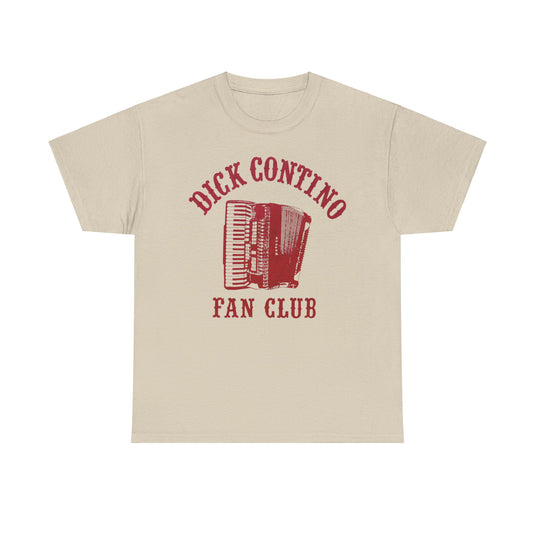 Dick Contino Accordionist Fan Club Tribute T-shirt