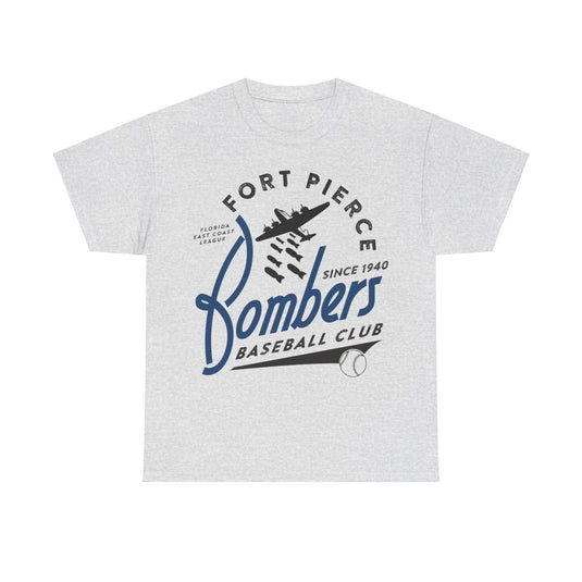 Fort Pierce Bombers Est 1940 Florida Baseball T-shirt