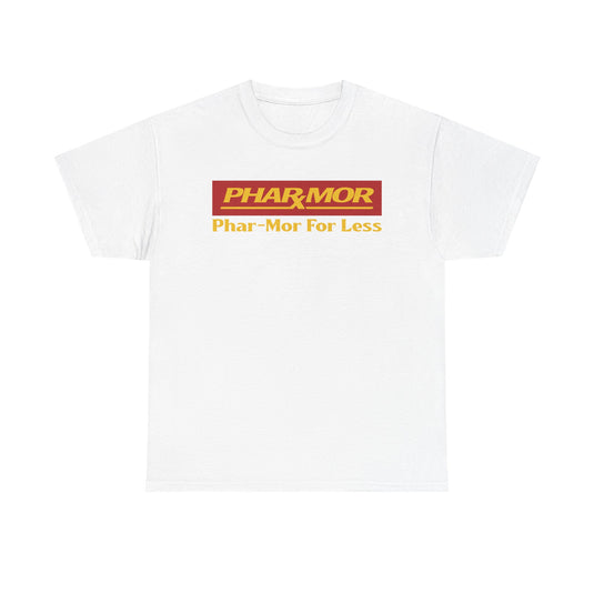 PharMor Phar-Mor For Less Pharmacy Drug Store Chain Nostalgic T-shirt