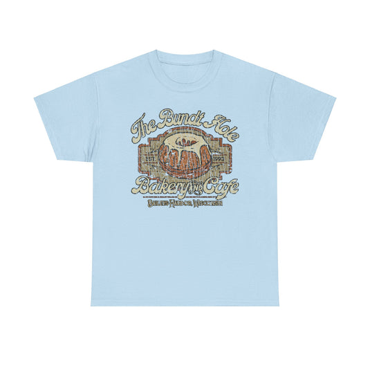 The Bundt Hole Bakery and Cafe 1993 Baileys Harbor Wisconsin Cake Shop T-shirt