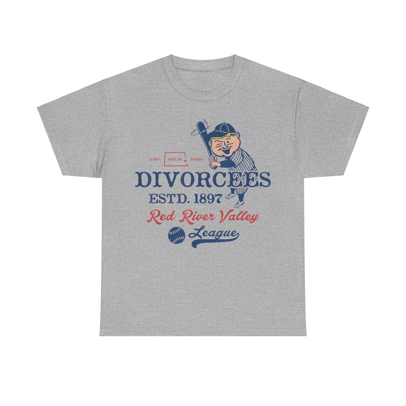 Load image into Gallery viewer, Fargo Divorcees North Dakota Nostalgic Retro Baseball Team T-shirt
