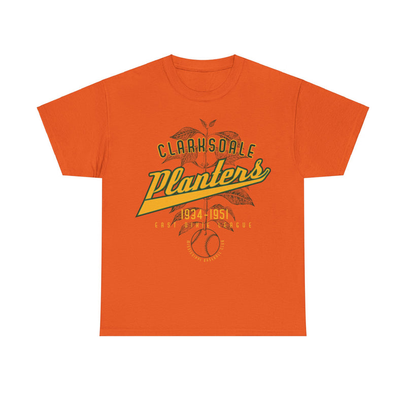 Load image into Gallery viewer, Clarksdale Planters Est 1934 Mississippi Baseball T-shirt
