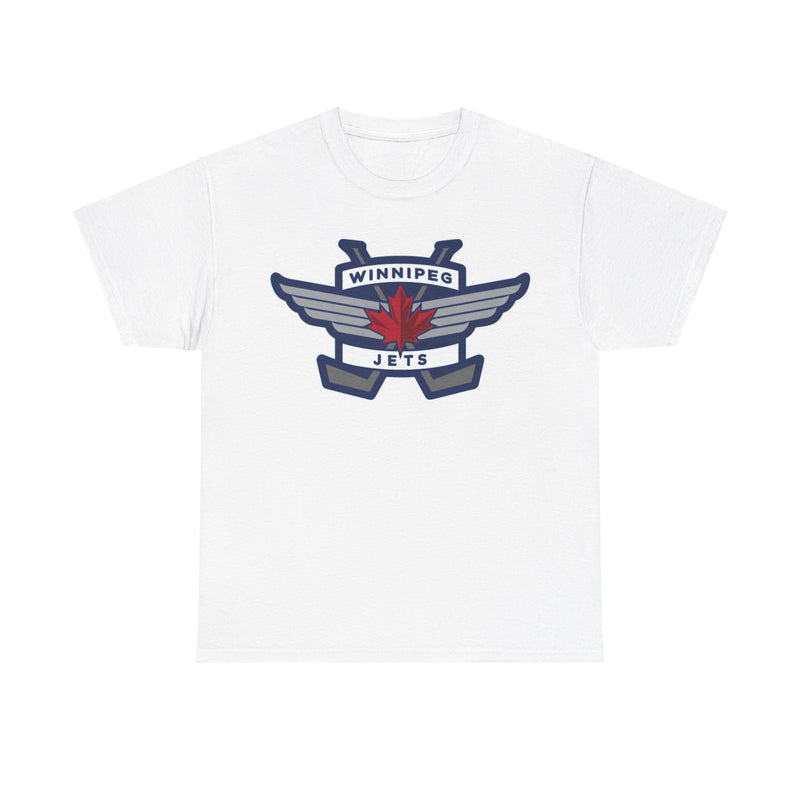 Load image into Gallery viewer, Winnipeg Jets Maple Leaf Logo Hockey Team T-shirt
