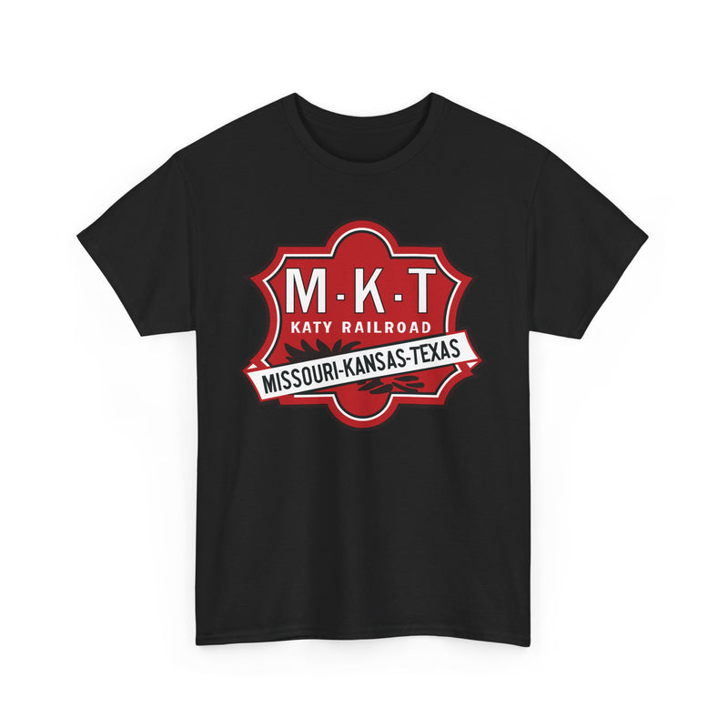 Load image into Gallery viewer, MKT Katy Railroad Missouri Kansas Texas Vintage Train Logo T-Shirt
