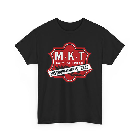MKT Katy Railroad Missouri Kansas Texas Vintage Train Logo T-Shirt