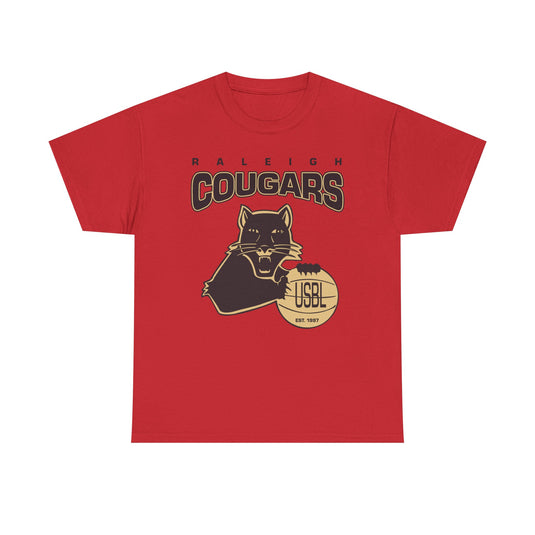 Raleigh Cougars North Carolina Basketball 1997-1999 T-shirt