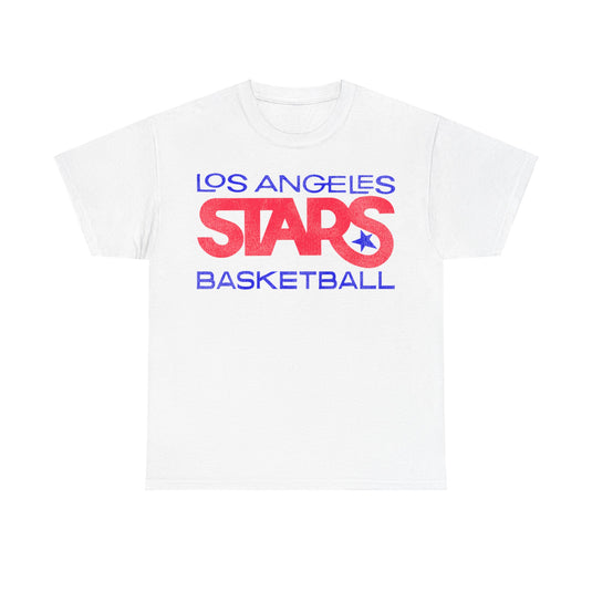 Los Angeles Stars Basketball Team Nostalgic Retro T-shirt