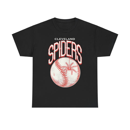 Cleveland Spiders Nostalgic Retro Baseball Team T-shirt