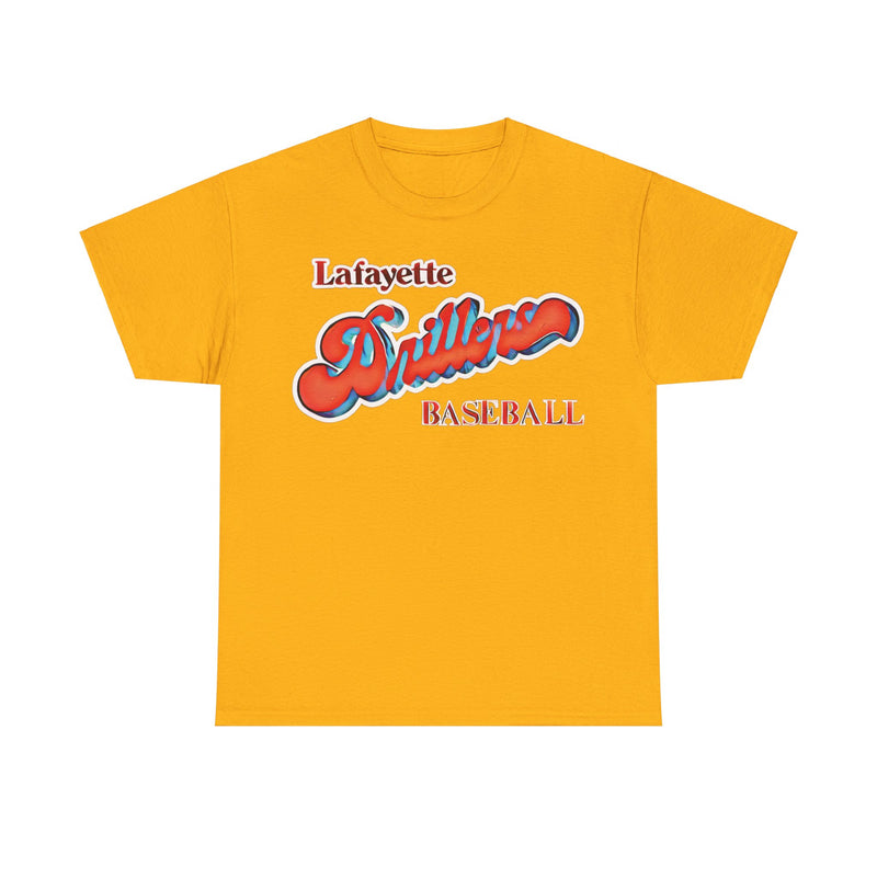 Load image into Gallery viewer, Lafayette Drillers Louisiana Baseball Team T-shirt
