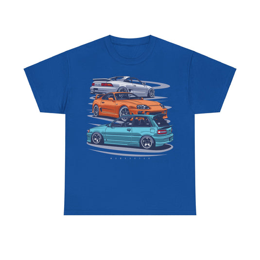 Toyota Starlet Supra MR2 Car T-shirt