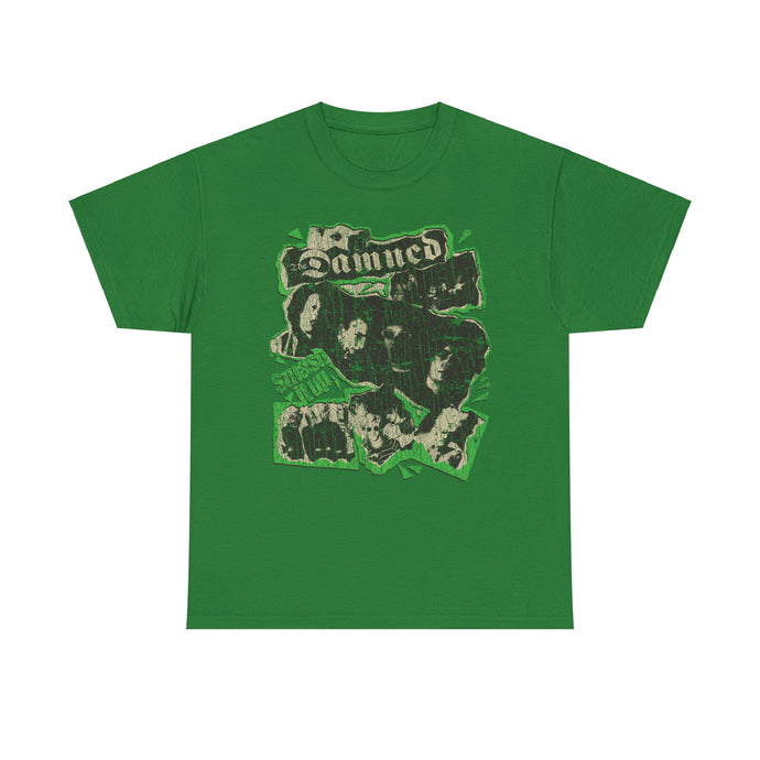 Smash It Up 1979 The Damned Punk Rock Disco Band T-shirt